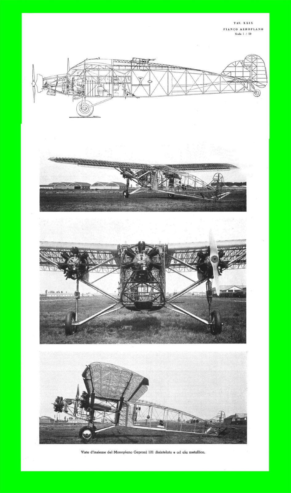 COLLECTION - CAPRONI Ca101  AERONAUTICA AIRCRAFT Manual - <b>DOWNLOAD</b>