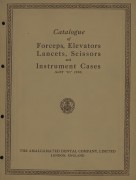 AmalgamatedDentalForcepsElevatorLancetsScissors1936(eng)Catalogue