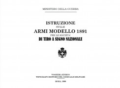 ArmiMod.1891TiroaSegnoNazionale1900Ristampa