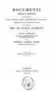 DocumentiSigillieMoneteStoriadellaMonarchiaSavoia1833