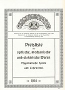 EPCameraMagicaOptischeMechanischeundelektrischeWaren1914(germ)Catalogue