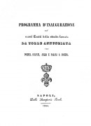 FerroviaTorreAnnuunziataPompeiNocera1844ProgrammaInaugurazione