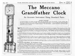 MeccanoSupermodels14AGrandfatherClock