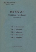 MesserschmittMe410A11943ScafoCodaCarrelloCentralinaStruttura(germ)(T2410A1)MI