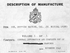 MitragliatriceBrowning0,30Mod19191949Drawings