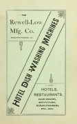 RewellLowHotelDishWashingMachines1892(eng)Catalogue