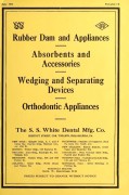 SSWhiteDentalMfgOrthodonticRubberAbsorbentsWedging1911(eng)Catalogue