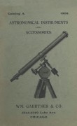 WMGaertnerAstronomicInstruments1908(eng)Catalogue